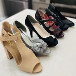 Women’s Assorted Size 6.5 Dress Heels