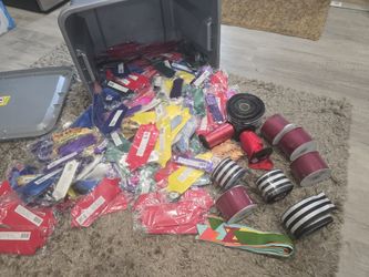 Embroidery/Ribbons Whole Tote