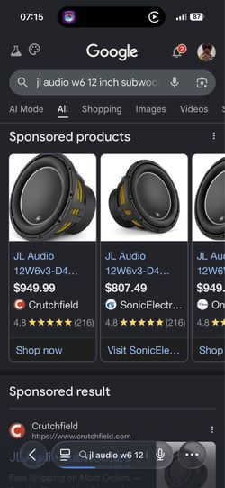 JL Audio subwoofers