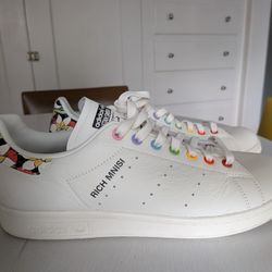 Adidas Stan Smith "pride" Rich Minisi Designed. SZ 11