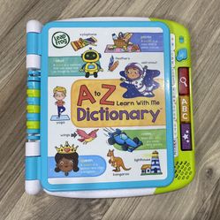 LeapFrog A to Z Learn With Me Dictionary 📘 Interactive Learning Toy