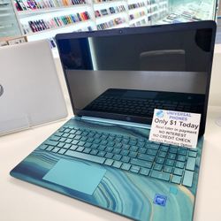 NEW IN BOX HP LAPTOP - 15.6in  15- DY0701DS INTEL CELERON N4020 4GB RAM, 128GB SSD 