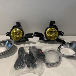 Amber Fog Lights for 07-09 Honda CRV