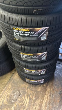 Blackhawk Agility UHP AS 245/45R17 Tires – Set of 4
