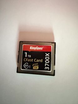 KingSpec 1TB CFast 2.0 Memory Card 3700X