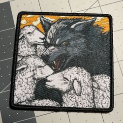 Wolf Amongst Sheep Patch! 