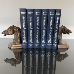 Vintage Brass Horse Head Bookends – Sculptural Equestrian Library Decor