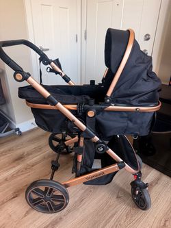 Gently used stroller, bassinet $100