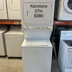 Kenmore Stackable Washer Dryer