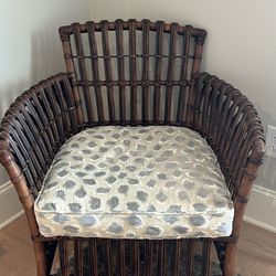 William  And Sonoma Wicker Chair Set 