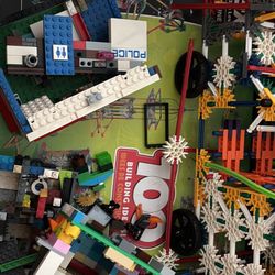 Knox 100 Building blocks Lego +free Giant Wheel