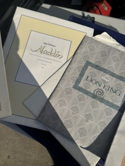 Walt Disney Vintage Lithograph Pictures