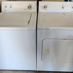 Matching Washer And Electric Dryer 