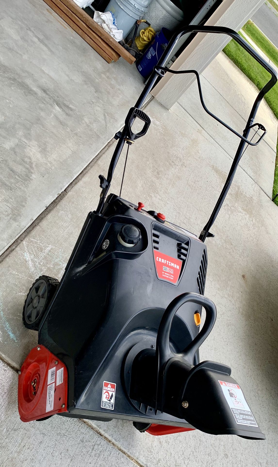 CRAFTSMAN SB245 L; 21" GAS SNOW BLOWER; 179CC; SINGLE STAGE
