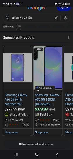 Galaxy a 36 5g