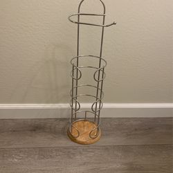 Bathroom Tissue Holder Stand