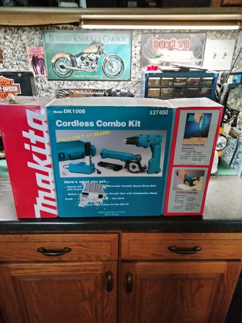 Vintage 9.6 Makita Combo Kit
