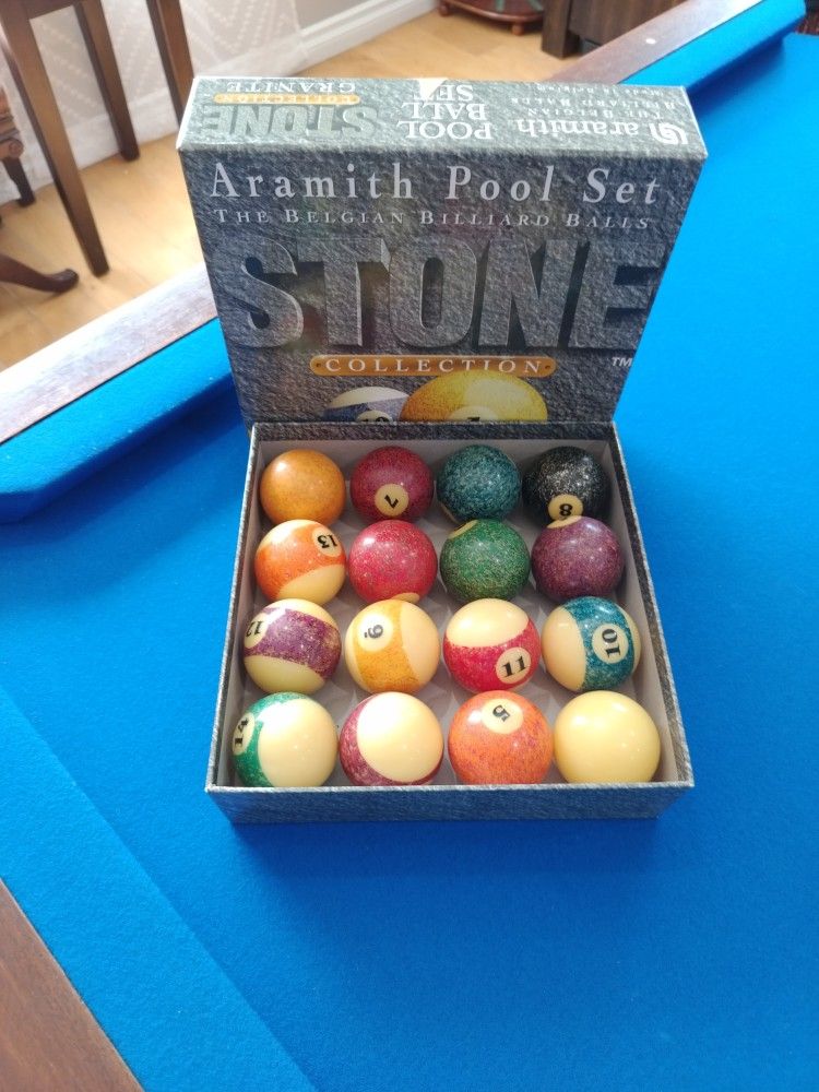 Aramith Stone Pool Balls 