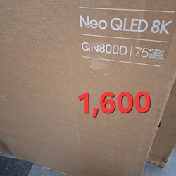SAMSUNG 75"INCH NEO QLED 8K Q800D 