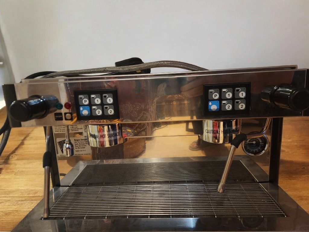ECM RAFFAELLO MEGALINE A 2 group commercial espresso coffee machine