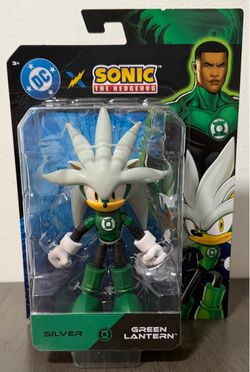 Sonic DC figure 5” Silver as Green lantern