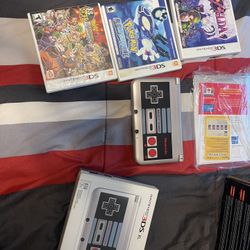 Nintendo 3DS XL, Nintendo WiiU And Games 