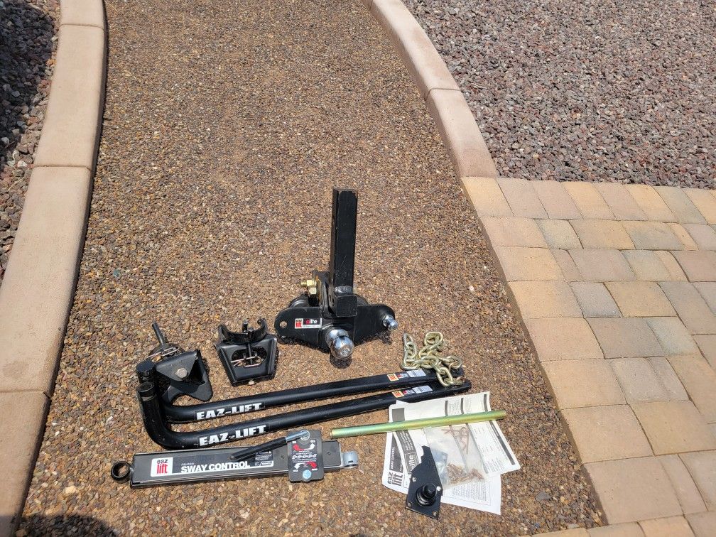 Eaz-lift Weight Distribution Anti-sway Load Leveling Tow Hitch