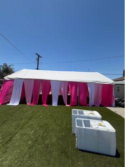 Draping tent