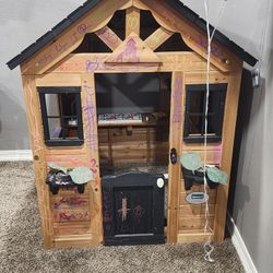 Backyard Discovery  Wooden Playhouse