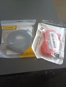BRAND NEW NEVER OPENED USB DATA CABLES!!