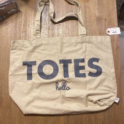 Totes Tote Bag Hello Brand New 