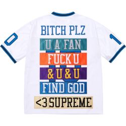 SUPREME FIND GOD FOOTBALL JERSEY SIZE LARGE 