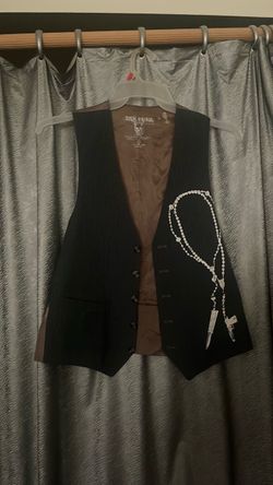 Steve Vintage Pinstripe Dress Vest