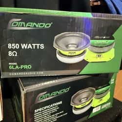 Two 6.5” LA PRO comando