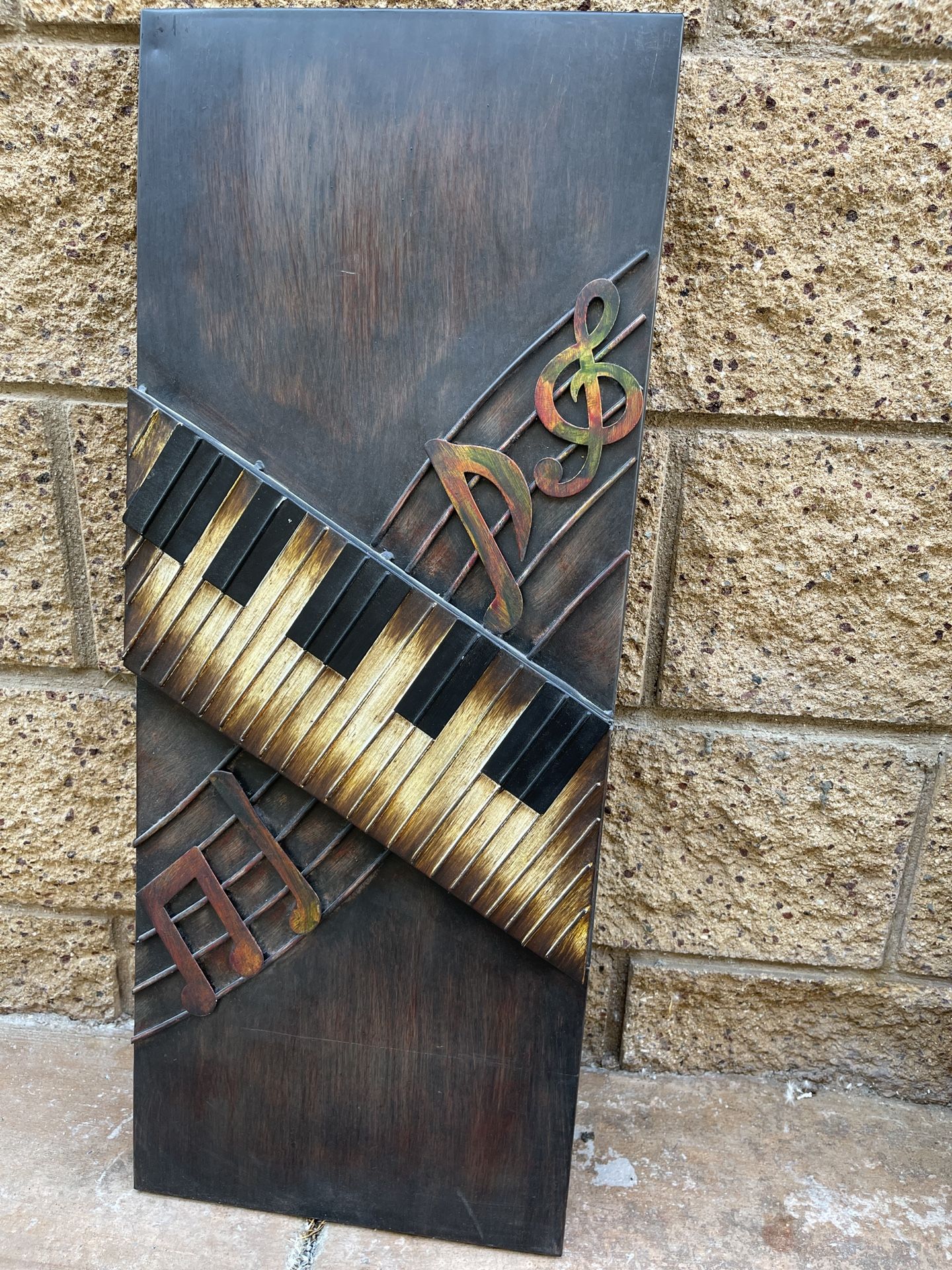 Metal Instruments Wall Decoration