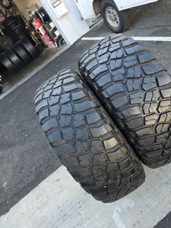 2 used tiresLt37x12.50r17 Bfgoodrich K02, DOT 2024,LR (E) $250.00 Both