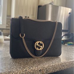 Gucci Medium Dollar Interlocking G Shoulder Bag