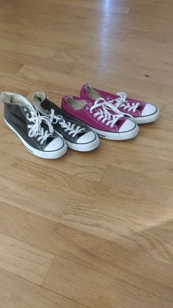 Converse all stars size 8.5 &9