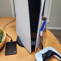 PlayStation 5 With 1tb Game Drive 