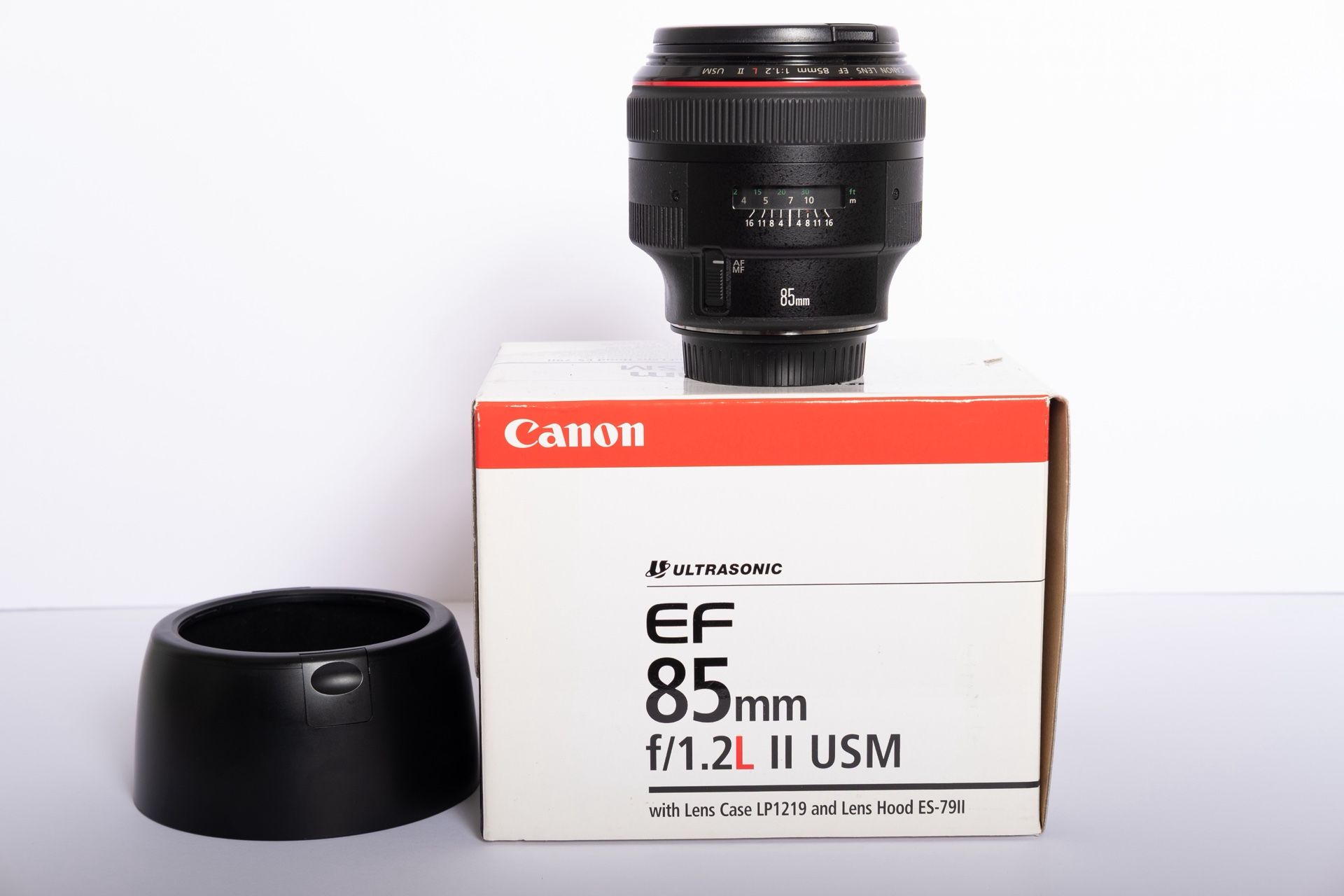 Canon EF 85mm F/1.2L II USM Lens, USA