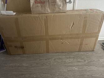 Partial half of a couch