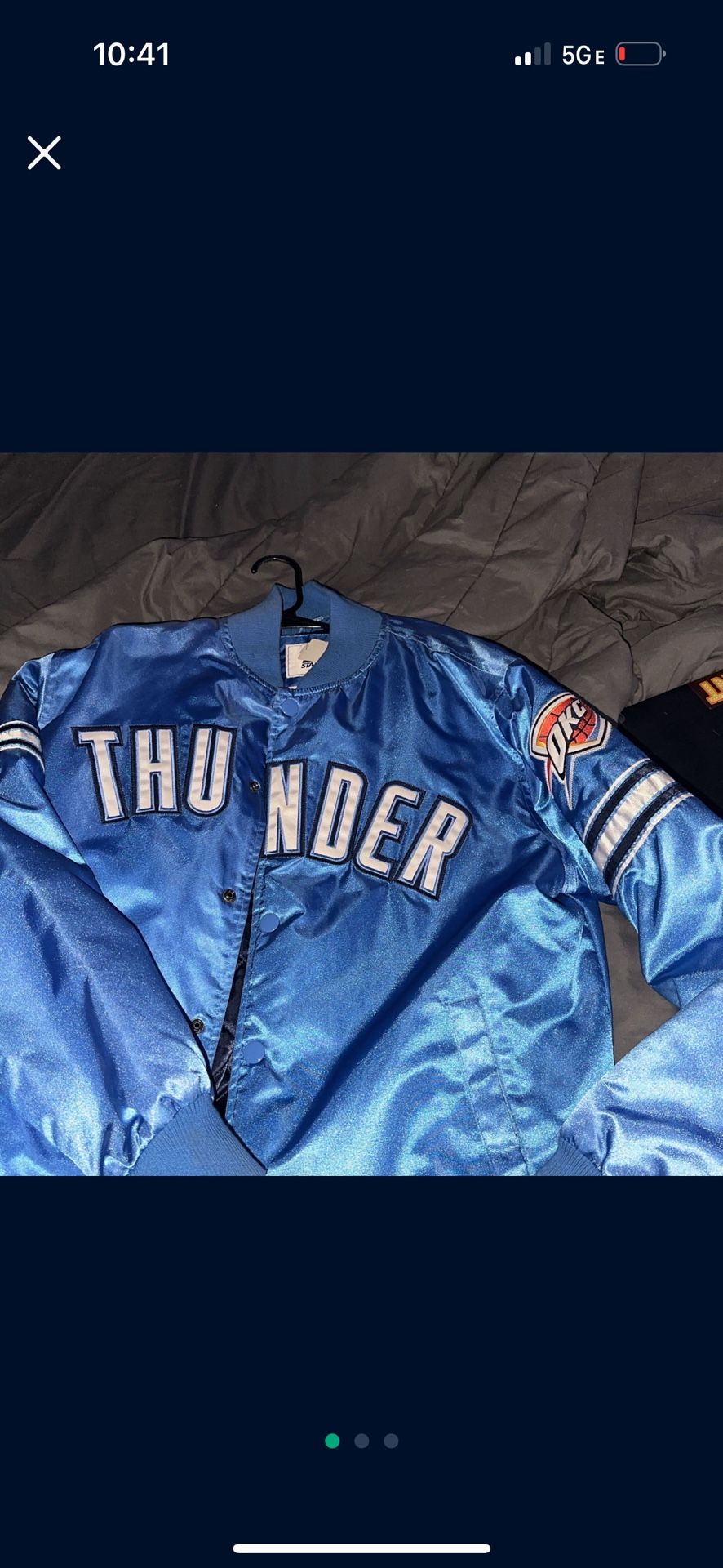 Okc Thunder Bomber Jacket