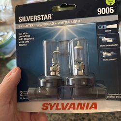 New sylvania silverstar 9006 headlights