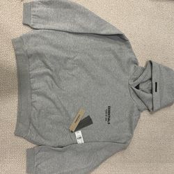Essential Hoodie Light Heath