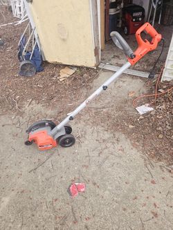 The prices firm.. Black & Decker electric grass edger