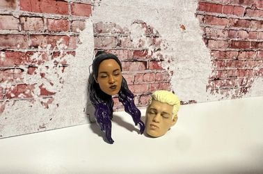 WWE Ultimate Edition Cody Brandi Rhodes Kissing Heads Mattel Elite