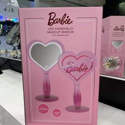 BARBIE LED HANDHELD MAKEUP MIRROR