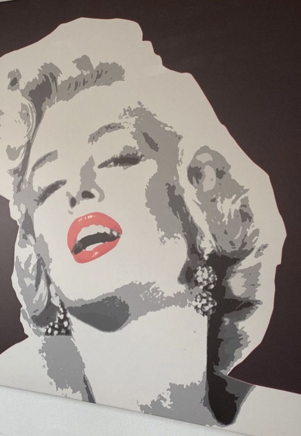 Marylin Monroe Canvas Poster Painting