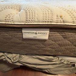 King Mattress And Box Set 