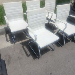 White Office Chairs 